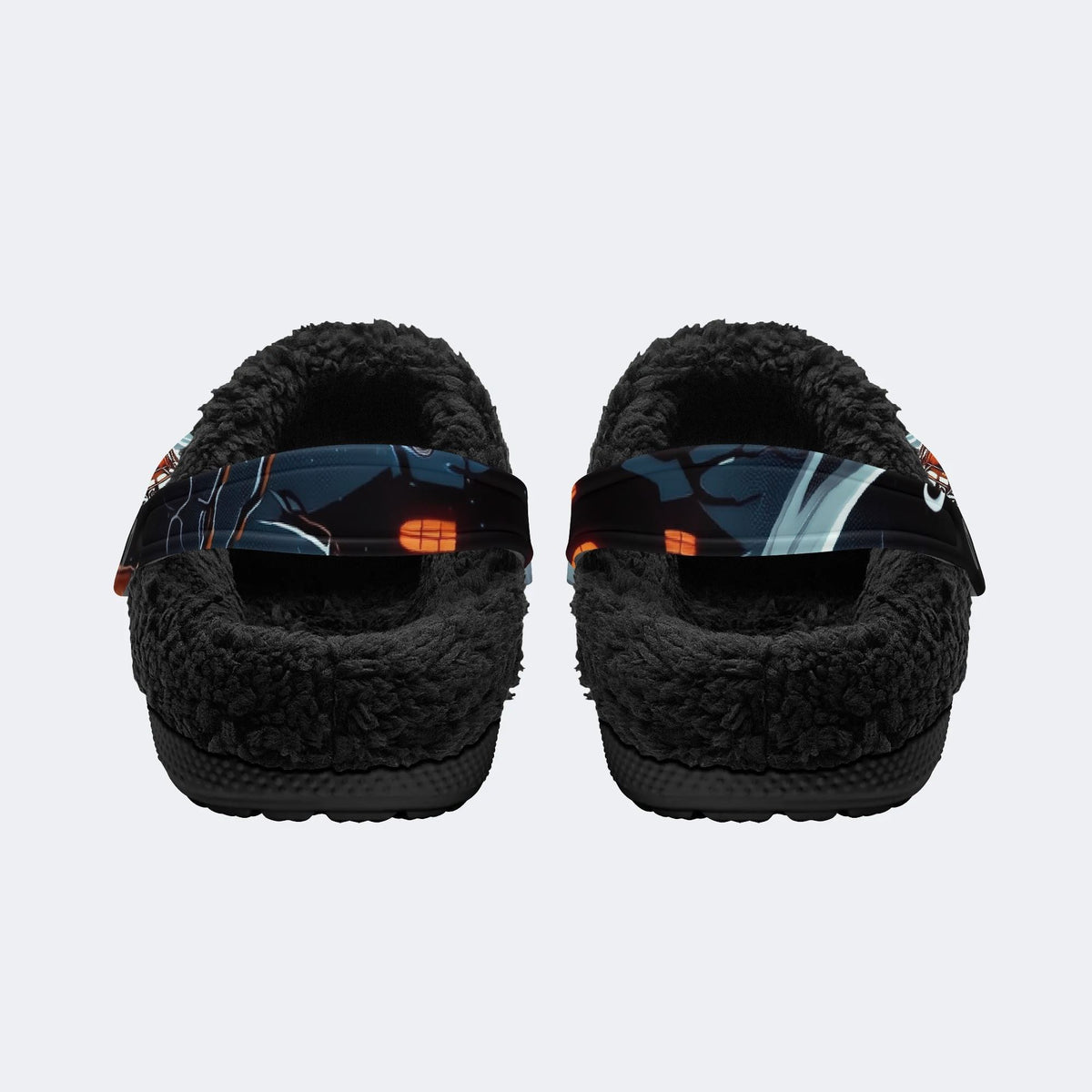 Spooky Halloween Reaper - Fur Lined Slippers/Sandals