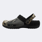 Gothic Ghost Daisy - Fur Lined Slippers/Sandals