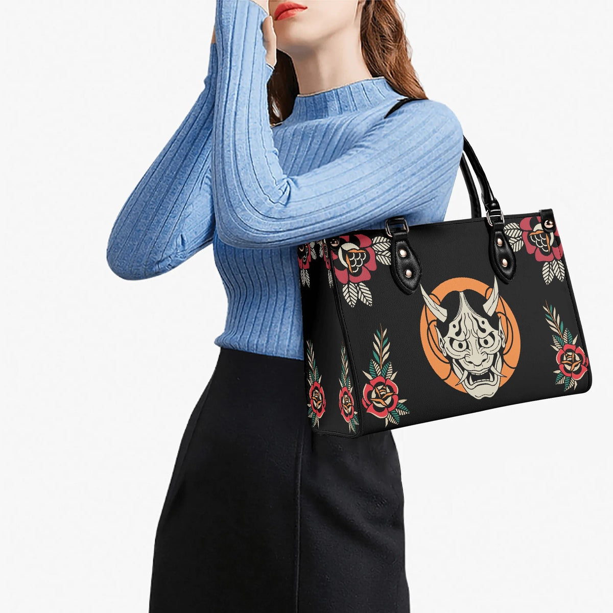 Horror Demon Print - Handbag