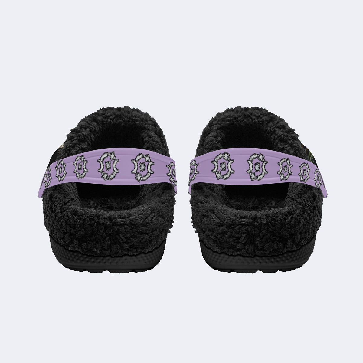 Mummies Horror Print - Fur Lined Slippers