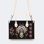Vintage Spider Queen Print Handbag Factory Direct Sales
