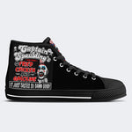 Horror Print - High Top Canvas