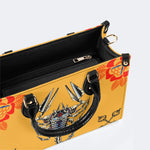 Mechanical Scorpion Print - Leather Handbag