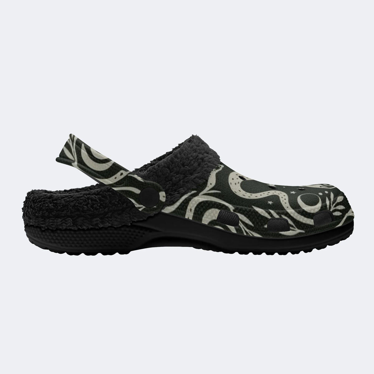 Celestial Snake - Fur Lined Slippers/Sandals