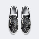 Horror Collage Print - Slip On Shoes