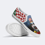 Unisex Horror Print - Slip On Shoes