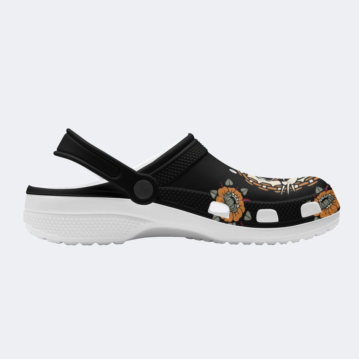 Black Panther Head Print - Slippers/Sandals
