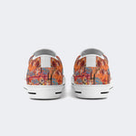 Unisex Christ Mary Graffiti Art Print - Slip On Shoes