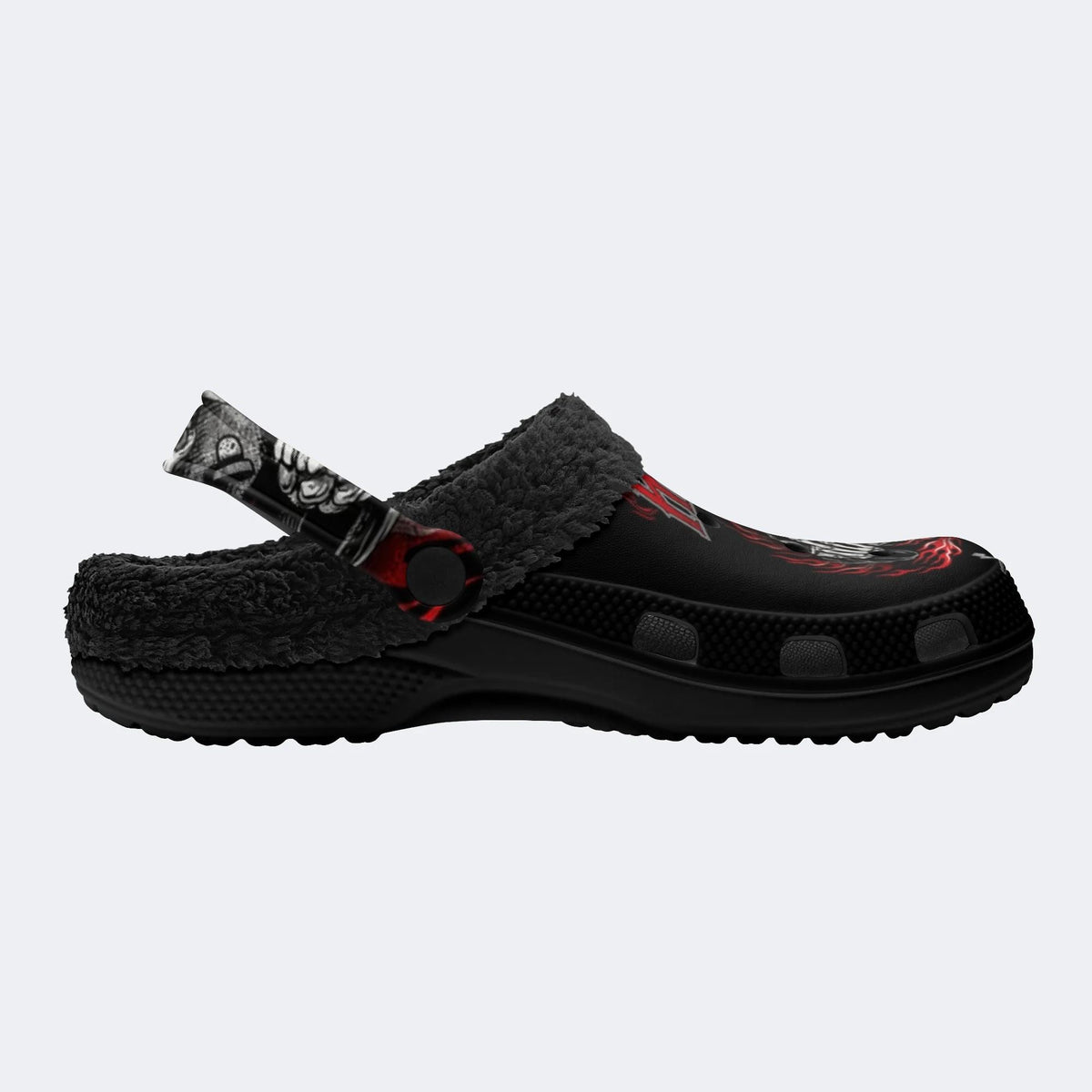 Dark Reaper Art - Fur Lined Slippers/Sandals