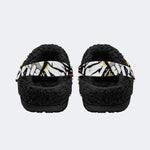 Street Pop Graffiti - Fur Lined Slippers/Sandals