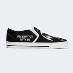 Unisex Horror Movies Print - Slip On Shoes