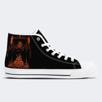 Unisex Halloween Horror Totenkopf Druck - High Top Canvas