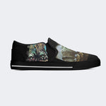 Horror Retro City Unisex - Slip On Shoes