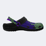 Street Pop Pattern - Fur Lined Slippers/Sandals