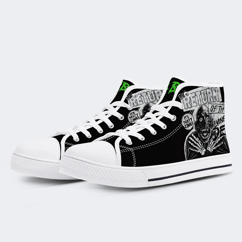 Unisex Horror-Druck - High Top Canvas