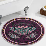 Death Moth Vintage Print - Floor Mat