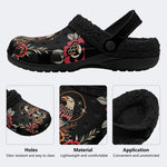 Eagle Art Print - Fur Lined Slippers/Sandals