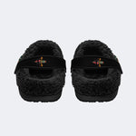 Eagle Art Print - Fur Lined Slippers/Sandals