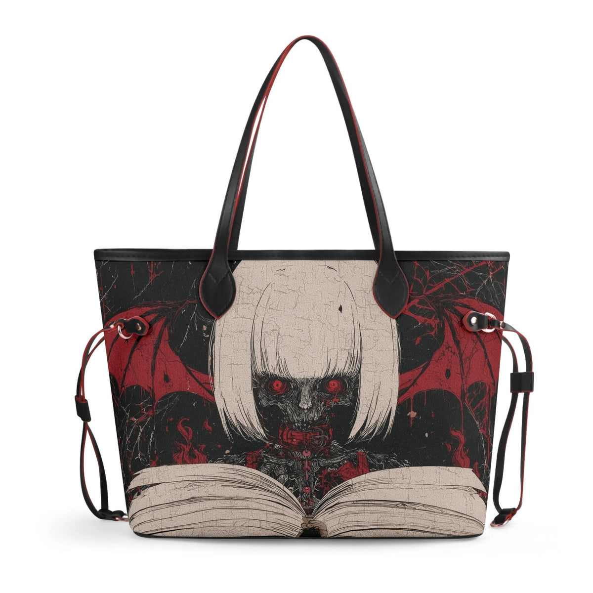 Gothic Demon Girl - Large capacity handbag
