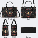 Vintage Tattoo Art Print - Leather Handbag