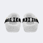 Cold-blooded Killer Print - Fur Lined Slippers/Sandals