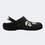 Skull Heart Web - Fur Lined Slippers/Sandals