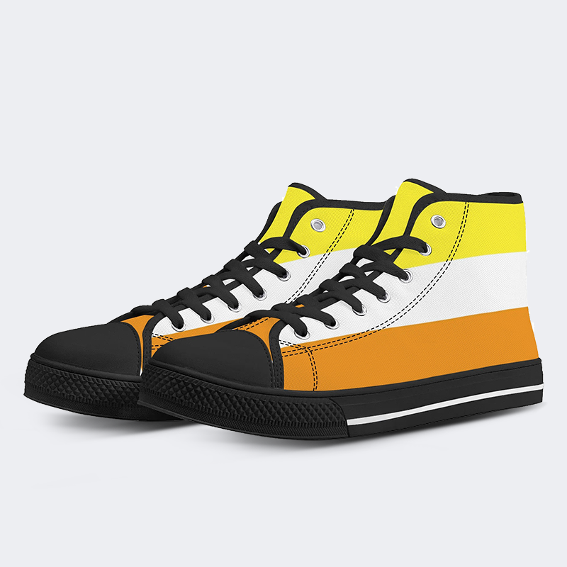 Maverique Flag High Top Canvas Shoes