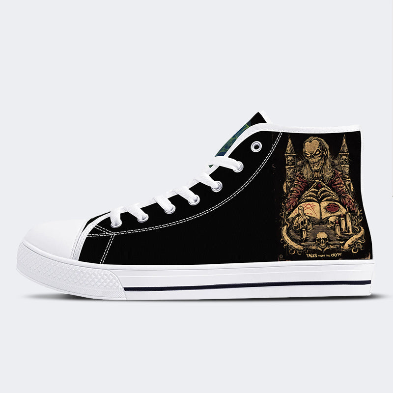 Horror-Druck - High Top Canvas