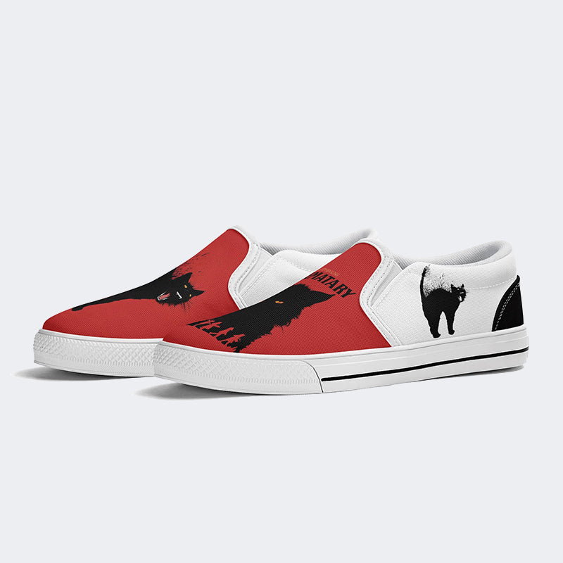 Unisex Retro PET SEMATARY Druck - Slip On Schuhe 