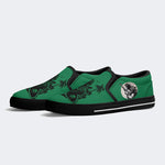 Dinosaur Surfing Vintage Unisex - Slip On Shoes