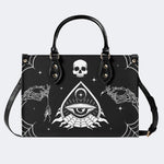 Retro Ghost Eye - Leather Handbag