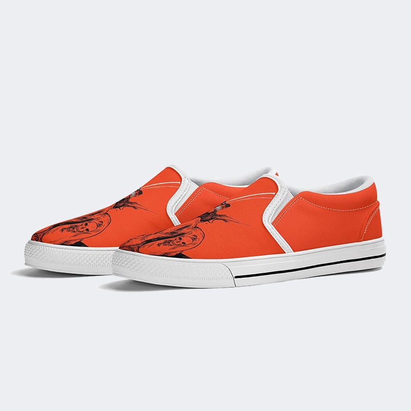 Halloween Werewolf Art Print - Slip On Shoes