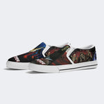 Horror Movie Vintage Graphic Print - Slip On Shoes