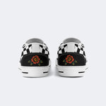 Flaming Death Moth - Slip On Shoes