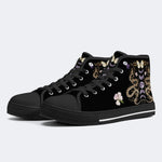 Classic Python Print - High Top Canvas