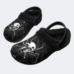 Dark Graveyard Weaver - Fur Lined Slippers/Sandals