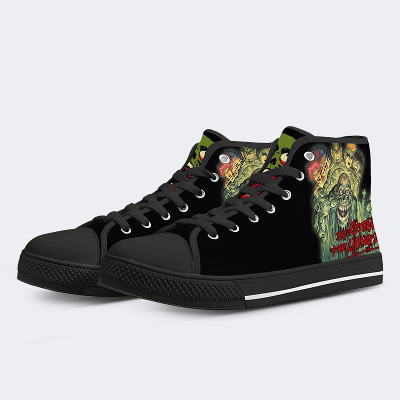 Horrorfilm-Druck - High Top Canvas