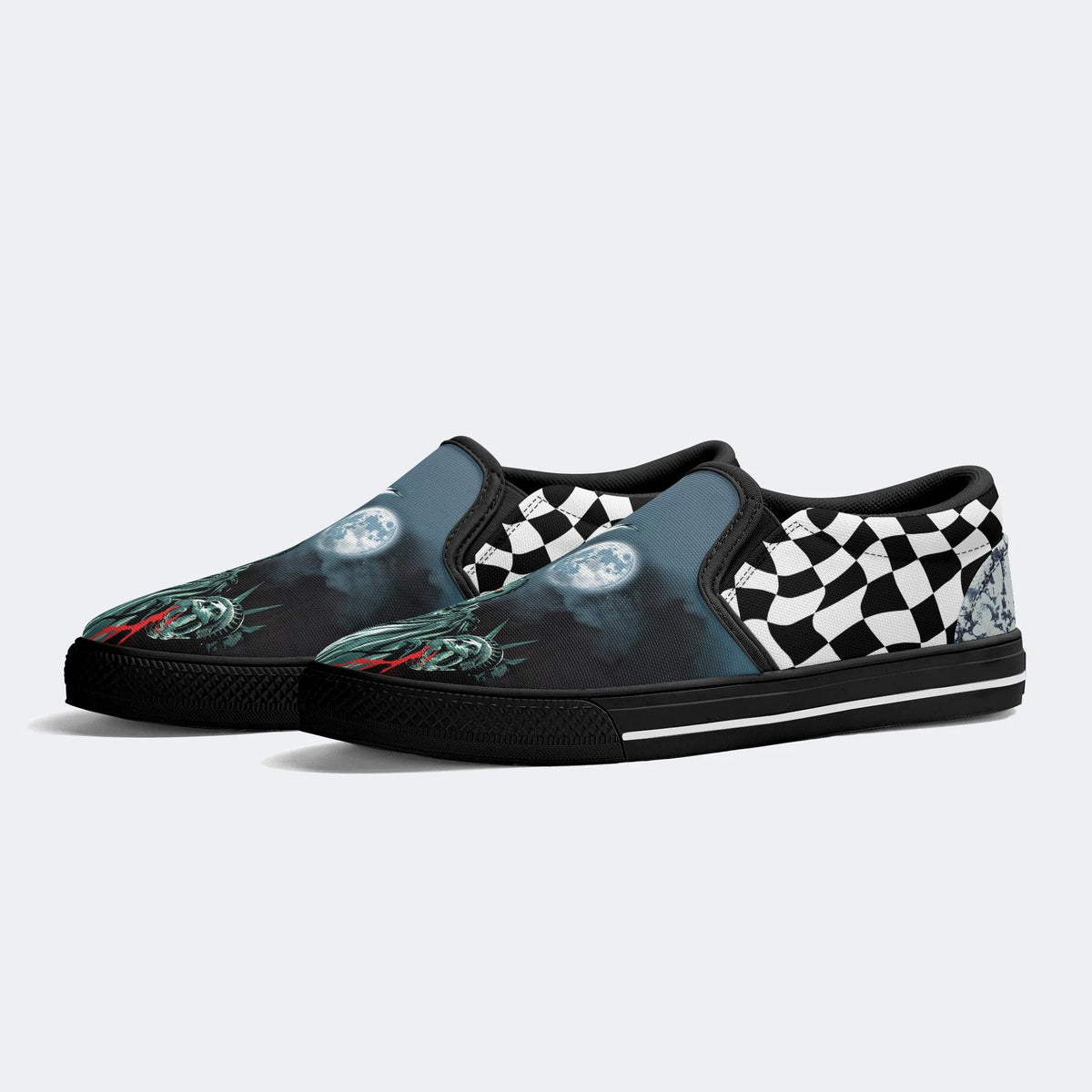 Jason Voorhess Halloween Print - Slip On Shoes