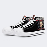 Unisex Horror-Druck - High Top Canvas