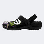 Cool Ghost Lounge - Fur Lined Slippers/Sandals