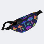 Neon Color Mushroom Print - Fanny Package