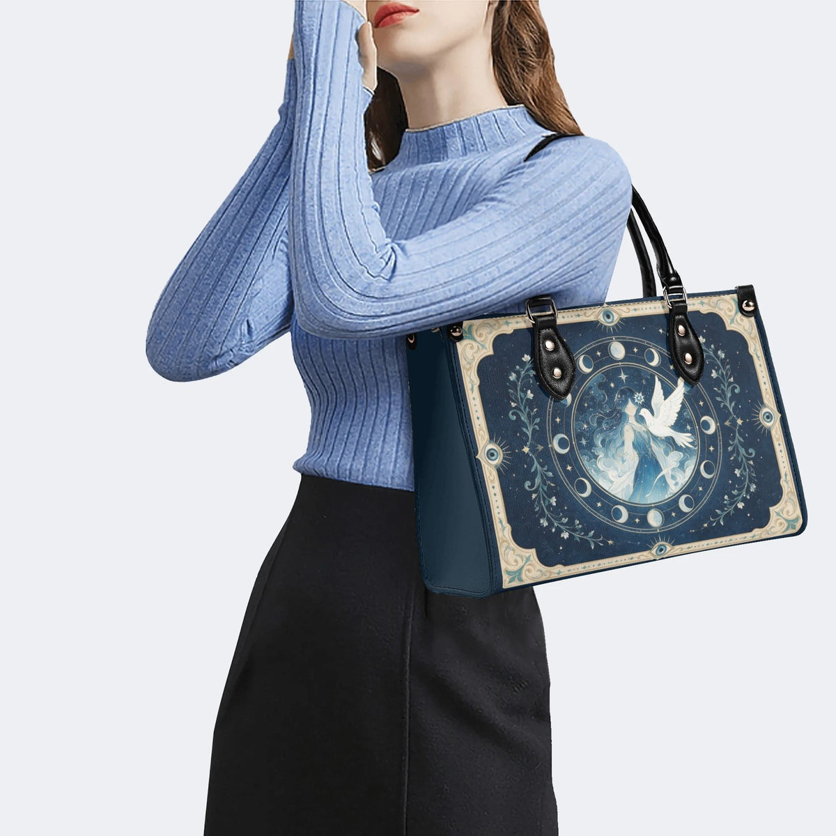 Star Lady Dove Print Handbag Factory Direct Sales