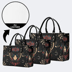 Vintage Tattoo Art Print - Leather Handbag