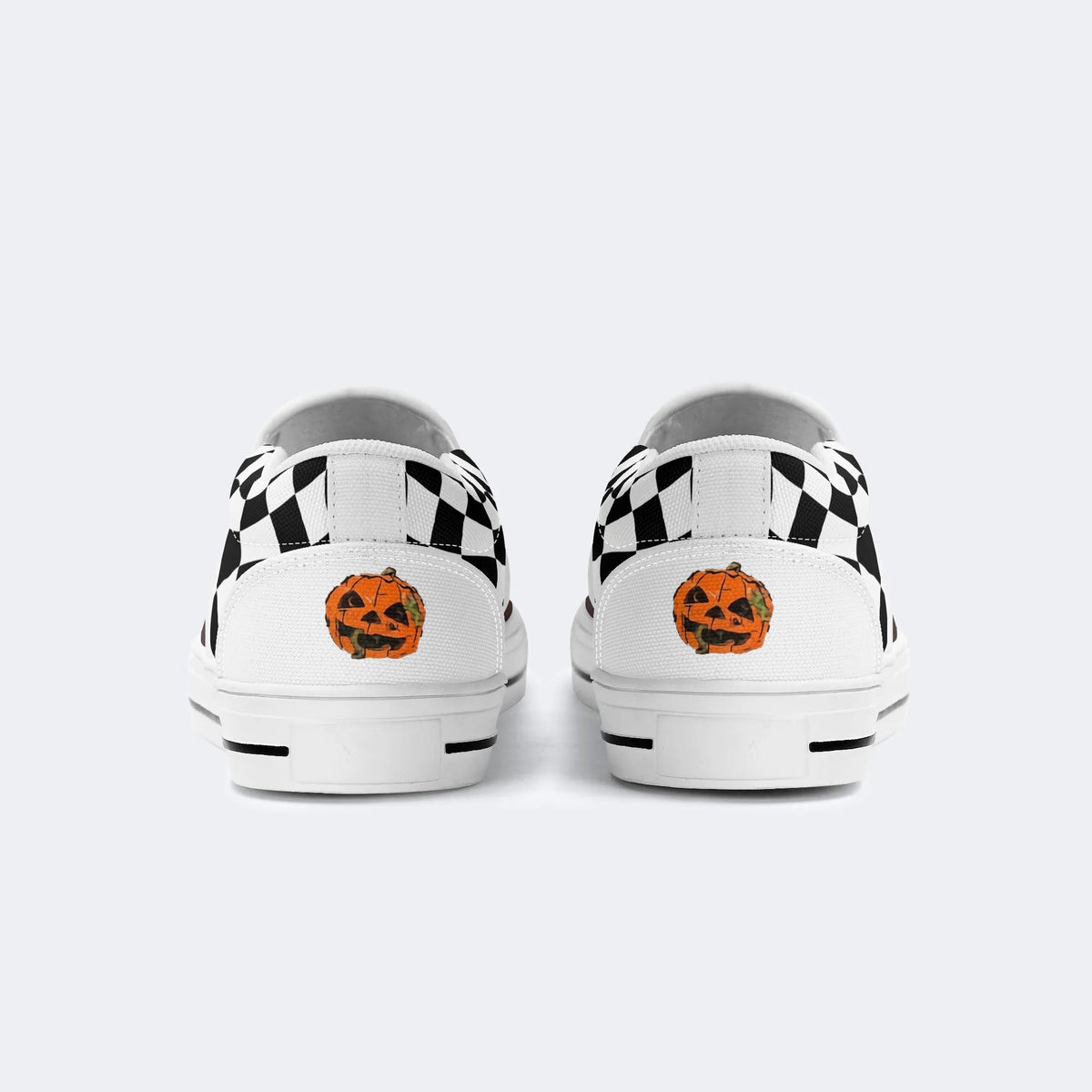 Halloween Horror Print - Slip On Shoes