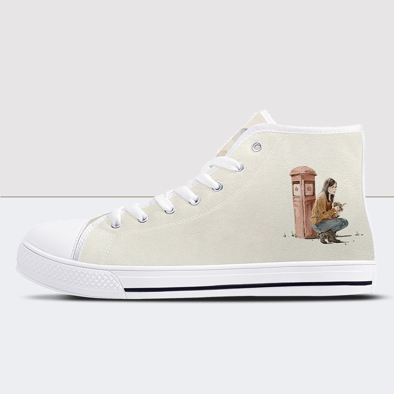 Waiting High Top Canvas Shoes