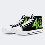 Unisex Horror-Druck - High Top Canvas