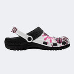 Kawaii Halloween Ghost - Fur Lined Slippers/Sandals