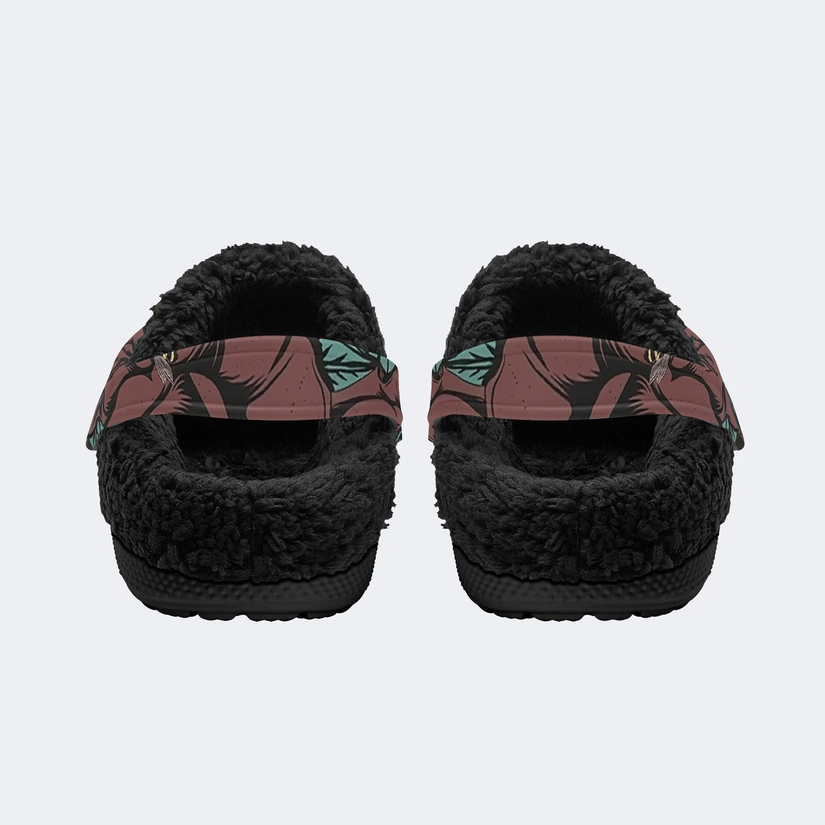 Thorned Remains - Fur Lined Slippers/Sandals