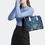 Skeleton Tombstone Print Handbag Factory Direct Sales