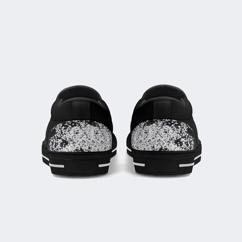 You Bring The Stars, I'll Bring The Moon Skull Print - Slip On Shoes